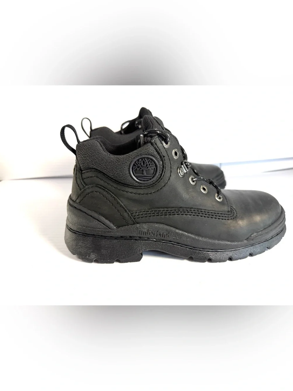 Timberland Black Lace-Up Men's  Boots